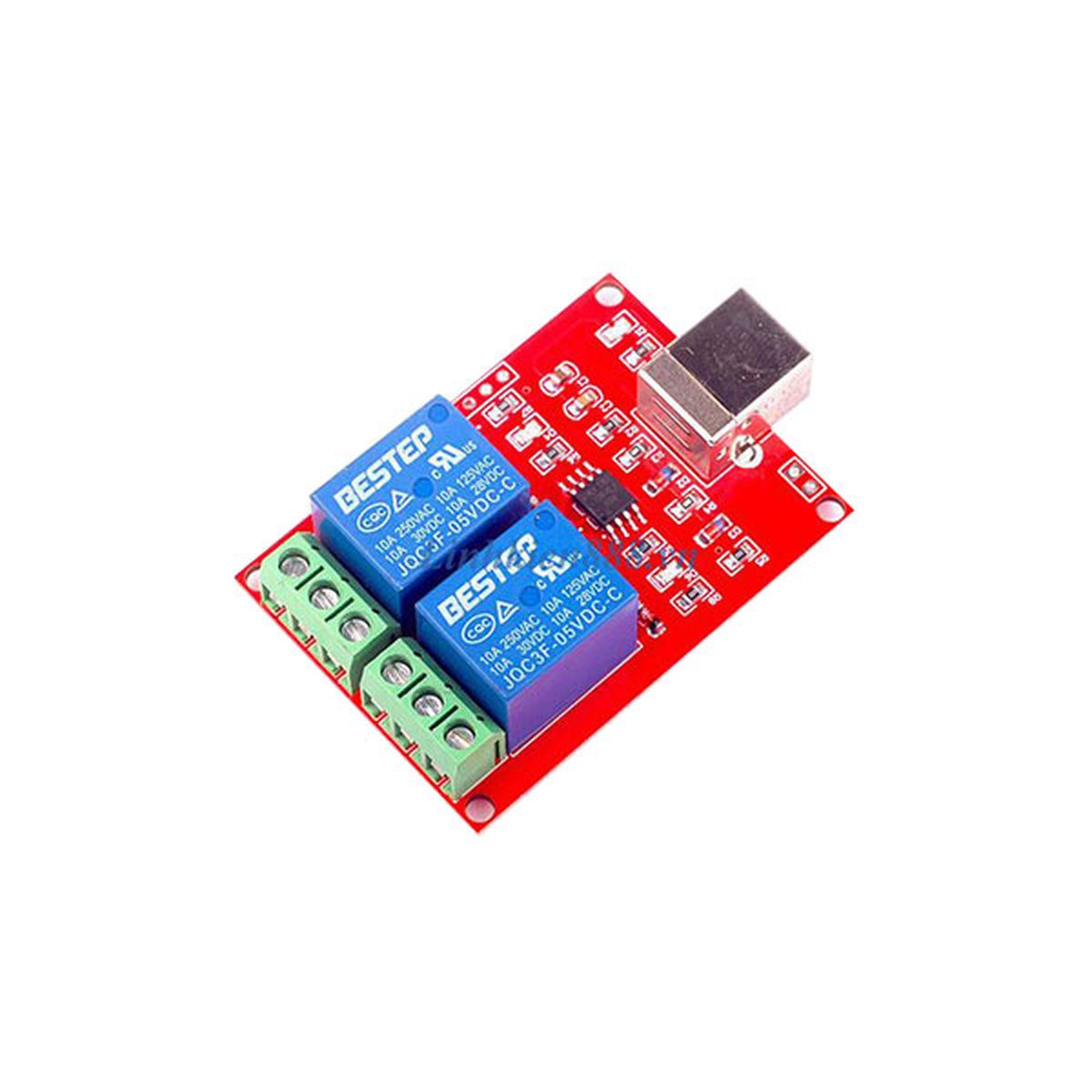 Module Điều Khiển Barrier - Đèn - Cửa (2 Relay)