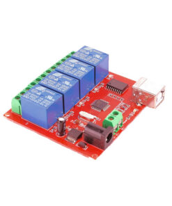 Module Điều Khiển Barrier - Đèn - Cửa (4 Relay)